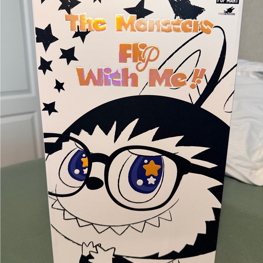 The Monsters Flip With Me Doll - Black and White